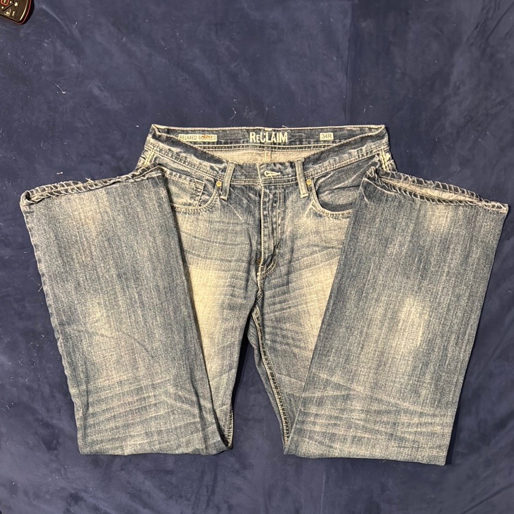 Men’s distressed jeans. Size 34x32.